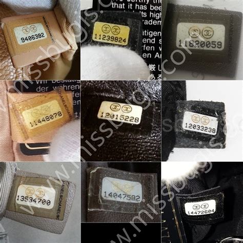 chanel purse serial numbers